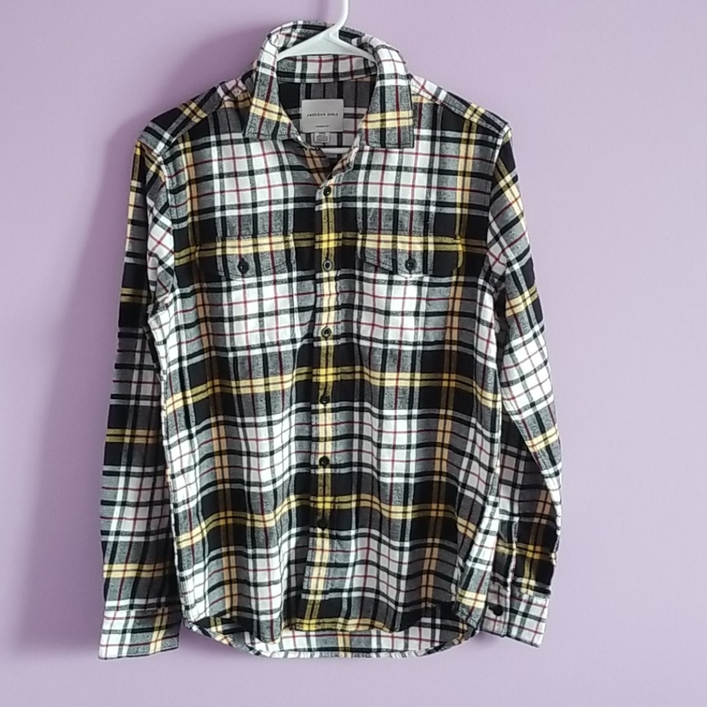 American Eagle plaid shirt